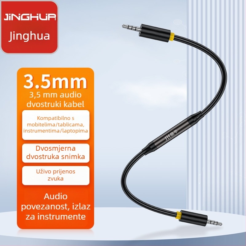 A601C Audio linija 3.5mm Bakreni vodič Niklirano za digitalne uređaje