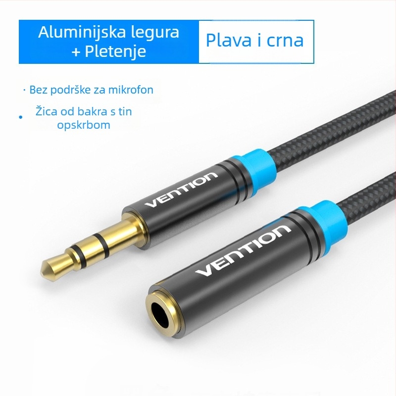 Audio kabel za računala perifere, sa srebrnim premazom, jezgra od čistog bakra, ROHS, model VAB-B06 BHB BBZ