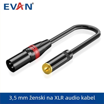 Audio kabel HY 13, jezgro od čistog bakra, vodič bez oksidacije, pozlaćena završna obrada, namijenjeno digitalnim uređajima