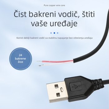USB adapter kabel za Android napajanje, jednovglavni distribucijski kabel (Model: USB single-head distribution line; Marka: Source One Technology; Obrada: OEM; 1 godina zamjene za kvalitetu; Vrijeme izlaska na tržište: proljeće 2023)