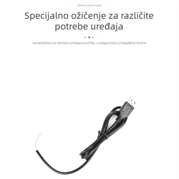 USB adapter kabel za Android napajanje, jednovglavni distribucijski kabel (Model: USB single-head distribution line; Marka: Source One Technology; Obrada: OEM; 1 godina zamjene za kvalitetu; Vrijeme izlaska na tržište: proljeće 2023)