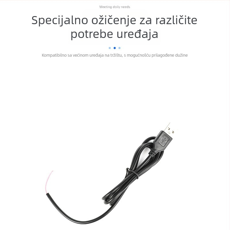 USB adapter kabel za Android napajanje, jednovglavni distribucijski kabel (Model: USB single-head distribution line; Marka: Source One Technology; Obrada: OEM; 1 godina zamjene za kvalitetu; Vrijeme izlaska na tržište: proljeće 2023)