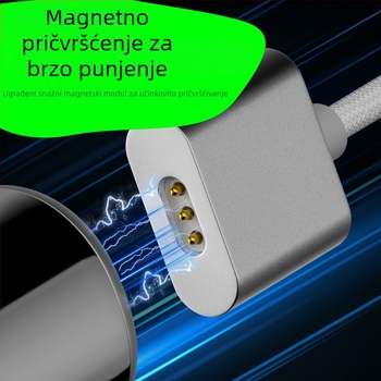 USB magnetski kabel za punjenje Leifen električne četkice, model LFTB01-P, kompatibilan s Leifen, proizvođač Yixin Industrial, 2024.