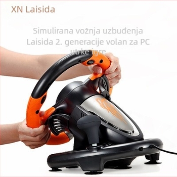 Laishida PXN-V3 racing volan za PC/PS3/PS4/Xbox One/Switch, USB sučelje, ABS kućište, uključene pedale