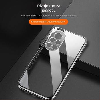 Prozirna silikon zaštitna futrola za Huawei Nova 8 seriju – zaštita od pada za Nova 8, Nova 8 Pro, Nova 8 SE