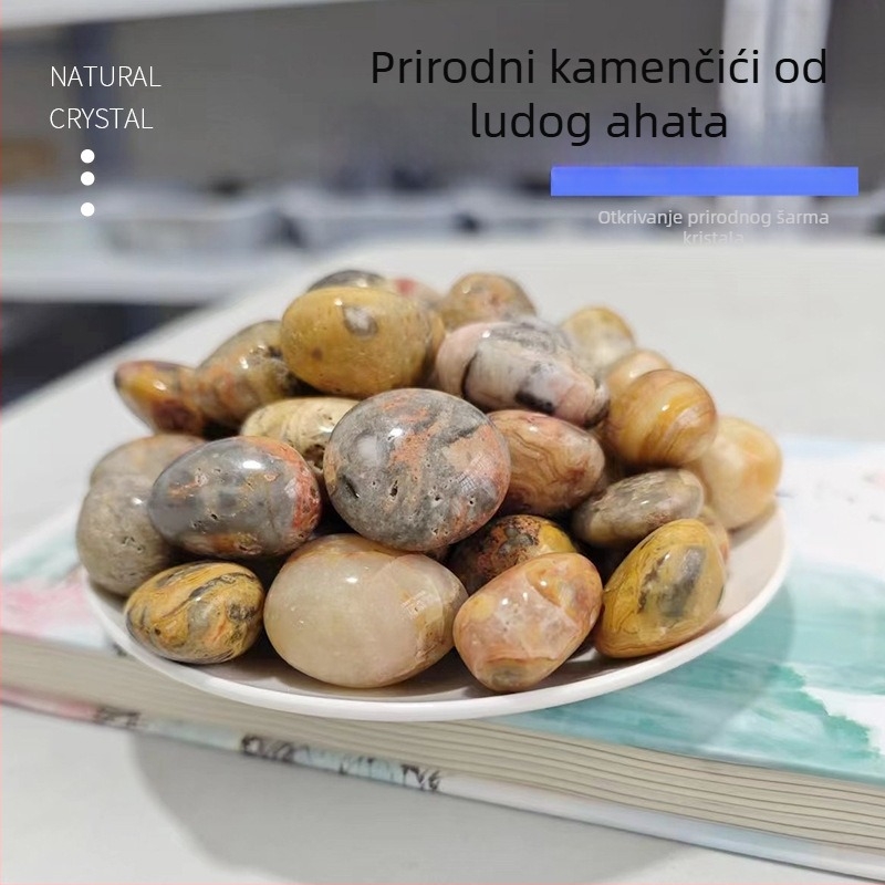 Prirodni Crazy agat – velike kristalne kamene za uređenje krajolika i popločavanje