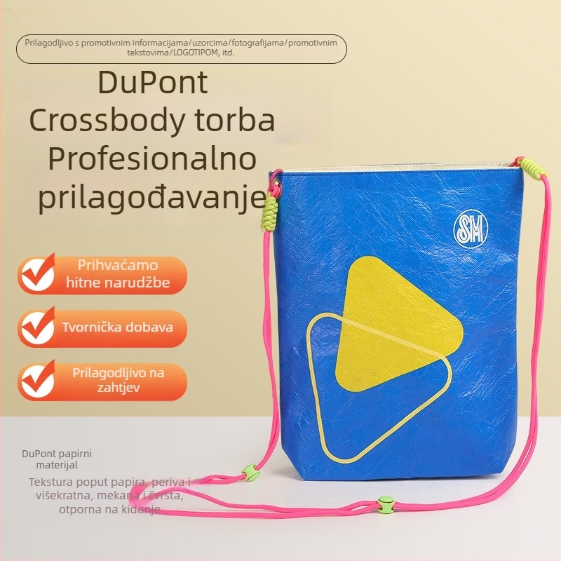 Torba za rameni od Dupont papira, offset tisak, marka Chisheng, opća ambalaža
