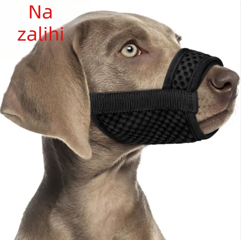 Prozirni mrežasti njušak za pse od najlona – protiv ugriza i laja