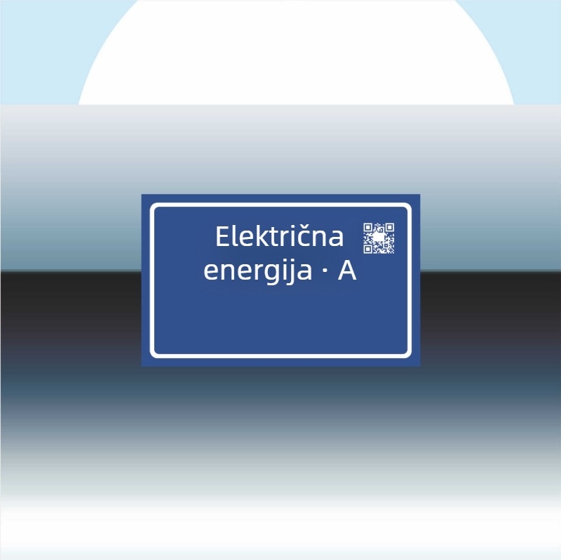 Okvir za stražnju registracijsku pločicu električnog vozila - aluminijska konstrukcija, dimenzije 18,2 × 9,2 cm, model 252, broj dijela 03