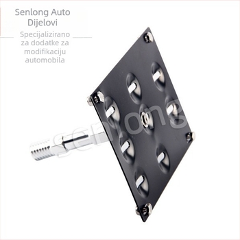 Senlong Nehrđajući čelični okvir za registarsku pločicu za prikolicu – univerzalna kompatibilnost, za sve modele, Podrijetlo: Wenzhou