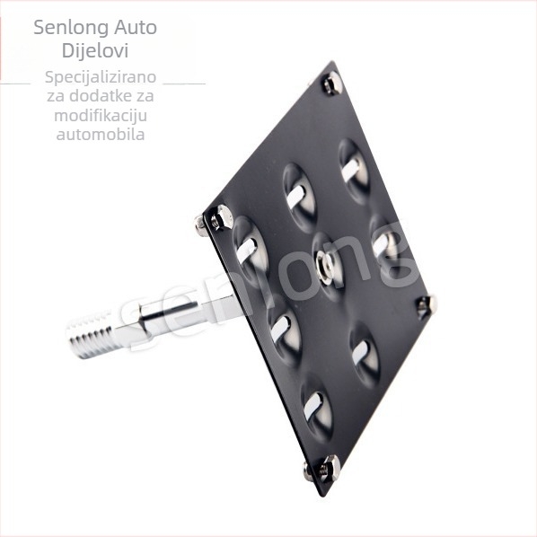 Senlong Nehrđajući čelični okvir za registarsku pločicu za prikolicu – univerzalna kompatibilnost, za sve modele, Podrijetlo: Wenzhou