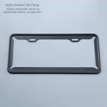 TF-3 okvir za registarsku pločicu od nehrđajućeg čelika, Tajvansko tip, Taifeng marka