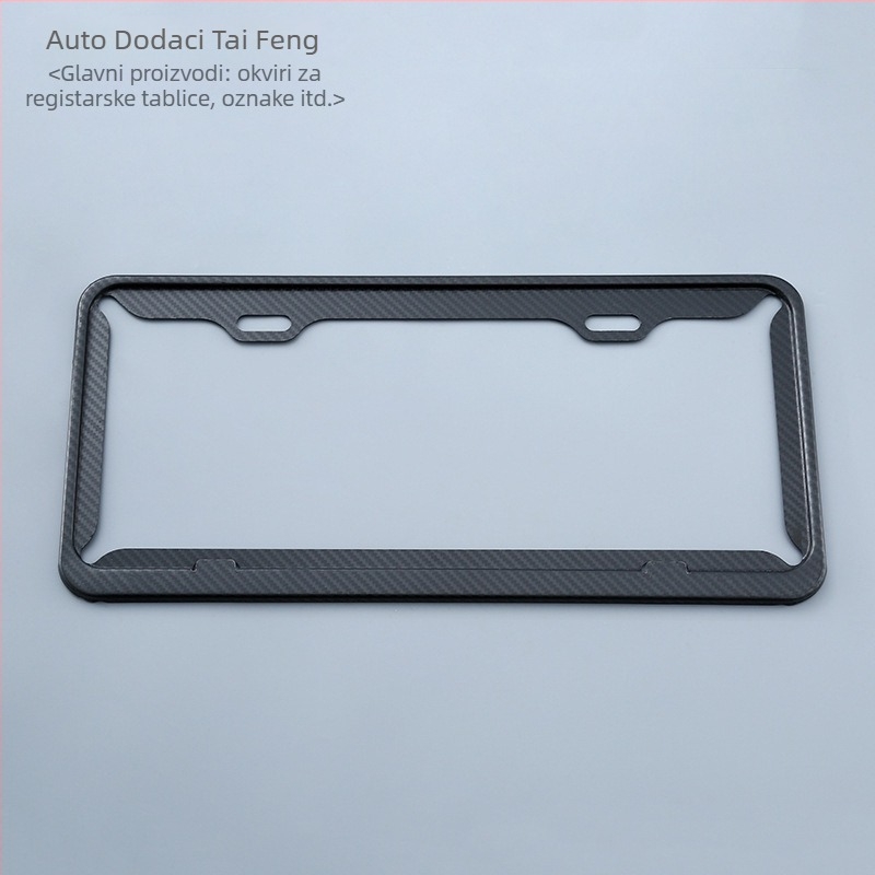 TF-3 okvir za registarsku pločicu od nehrđajućeg čelika, Tajvansko tip, Taifeng marka