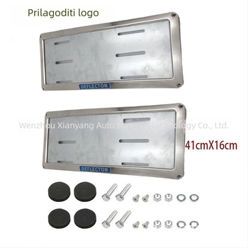 Okvir registarske pločice za filipinsko nacionalno vozilo – nehrđajući čelik, model XY, broj dijela LG