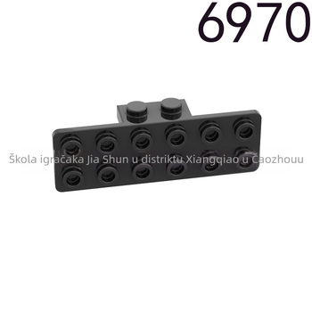 Gradbeni blokovi 6970 – osnovni dijelovi, kutna ploča 1x2–2x6, nosač, plastika, 0–38 komada, za DIY