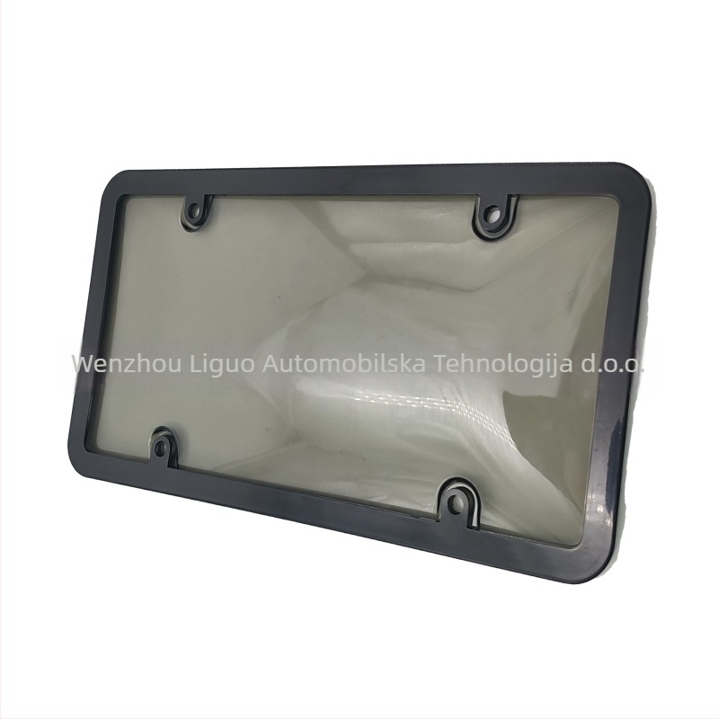 Okvir za registarsku pločicu automobila s prozirnim pokrovom – Model XY – Materijal: plastika+PC – Tip: Sinyang – Kompatibilno s stranim modelima – Broj dijela LG