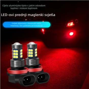 Prednje svjetlo za maglu H11, 8W, 12V, 3600lm, 6000K, aluminijsko kućište