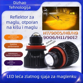 LED svjetla za maglu s laserskom lećom (H11, 20W, 3000K/6000K)