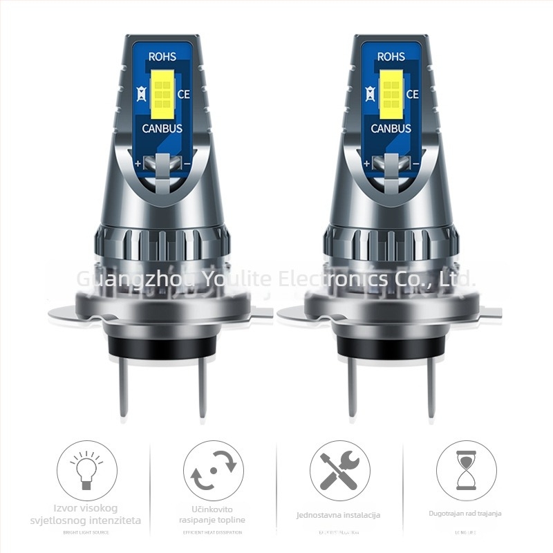 H7 LED prednja svjetla za maglu, 20W, 12-24V DC, 1000LM
