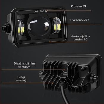 LED svjetla za maglu Ford F-150/Raptor – 60W, 10-30V, 7200lm