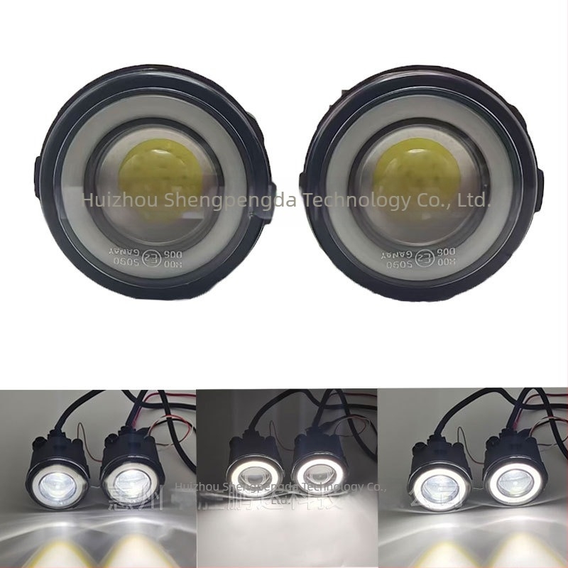 LED svjetla za maglu s projekcijskim lećama i Angel Eye dnevnim svjetlima za Nissan Tiida, Sunny, Sylphy, Qashqai