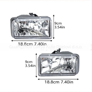 LED svjetla za maglu Ennoka s ABS kućištem za Chevrolet Silverado 2007-2013, 5 godina trajanja