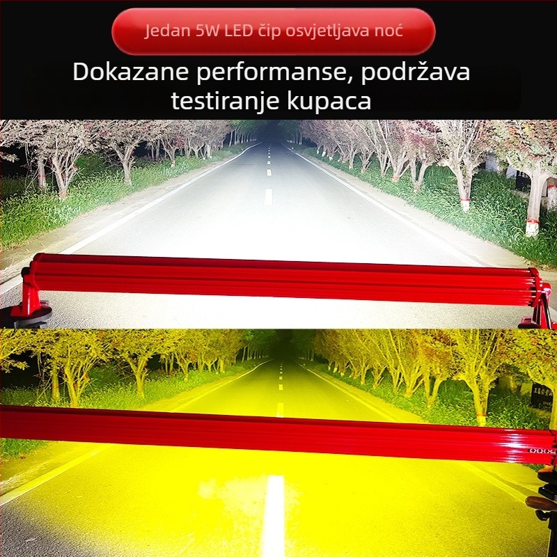 Nove LED trake rasvjeta za terenska vozila, kamione i građevinska vozila – prednji branik i glavna svjetla