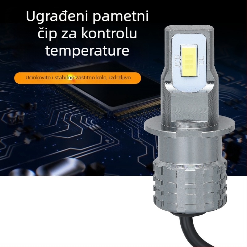 LED prednja svjetla za maglu 3570 visoke snage H3 H4 H7 H8 H11 9005 9006 H16