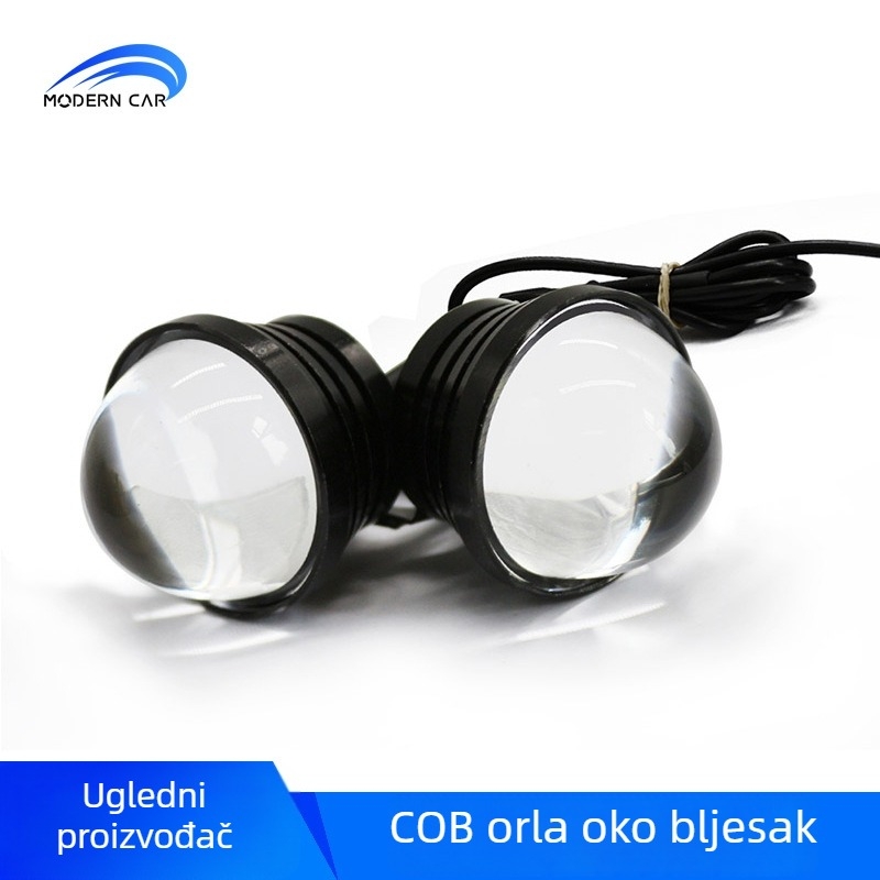 Automobilska LED Eagle Eye dnevna svjetla, 5W, 12V, 360 lm, 0,24 A, vijek trajanja 50.000 h