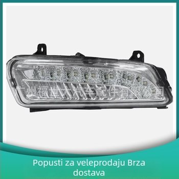 FUSDAR LED prednje svjetlo za maglu za Volkswagen Polo Hatchback 2010-2013, PC+ABS kućište, kompatibilno Polo