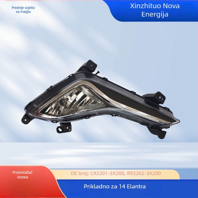 Prednje svjetlo magle za 14 Elantra, marka XZT, dijelovi: L92201-3X200 i 92202-3X200