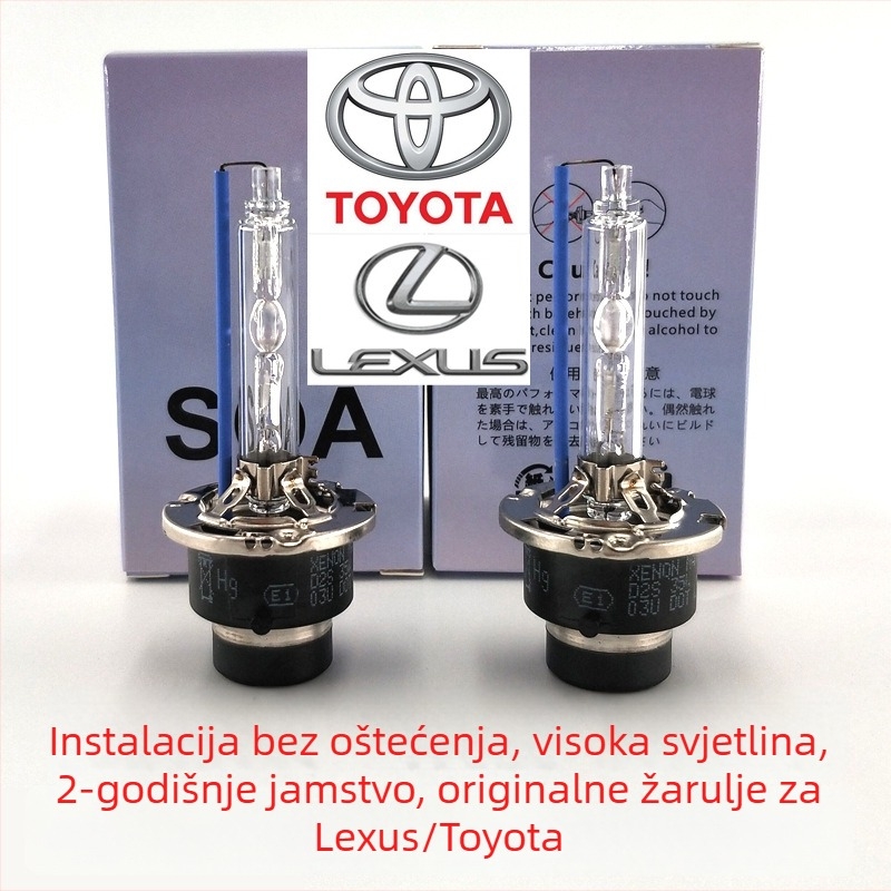 Xenon žarulja za prednje svjetlo D2S/D2R/D4S, 35W, 12V, 5000 lm, IP65, Kompatibilno s Reiz Camry Crown ES240 ES350