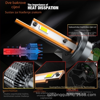 LED prednje svjetlo za automobil, 120W, 8400LM, 12V, IP68, Model V20