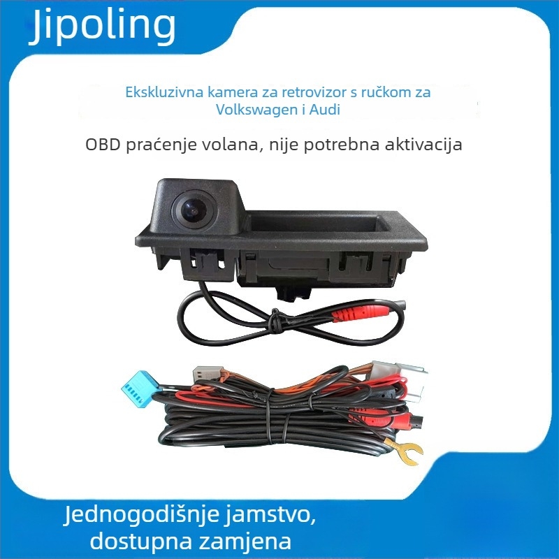 Kamera za stražnji pogled s dinamičkim tragovima za OEM zaslon, kompatibilno s VW Sagitar, Lavida, Audi A4/Q5