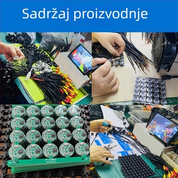 Automobilska stražnja kamera s montažnim otvorom od 18,5 mm - dvostruka upotreba, rezolucija 720x480, 12V, 170° prilagodljiv kut