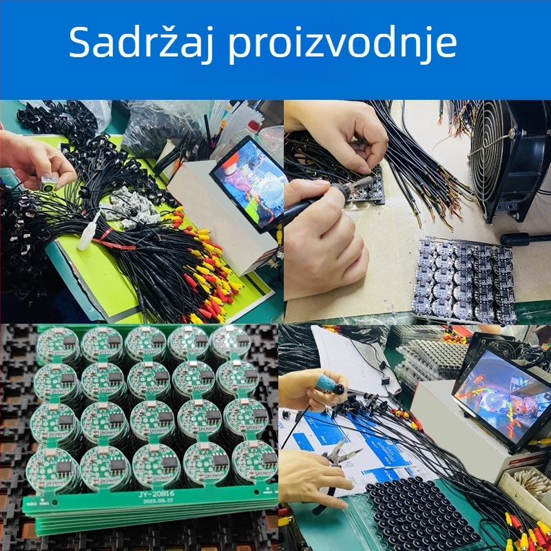 Automobilska stražnja kamera s montažnim otvorom od 18,5 mm - dvostruka upotreba, rezolucija 720x480, 12V, 170° prilagodljiv kut