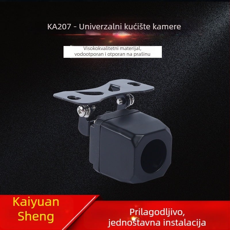 KA207 univerzalno kućište za automobilsku kameru, ABS kućište, 180° prilagodljivo, 50 g