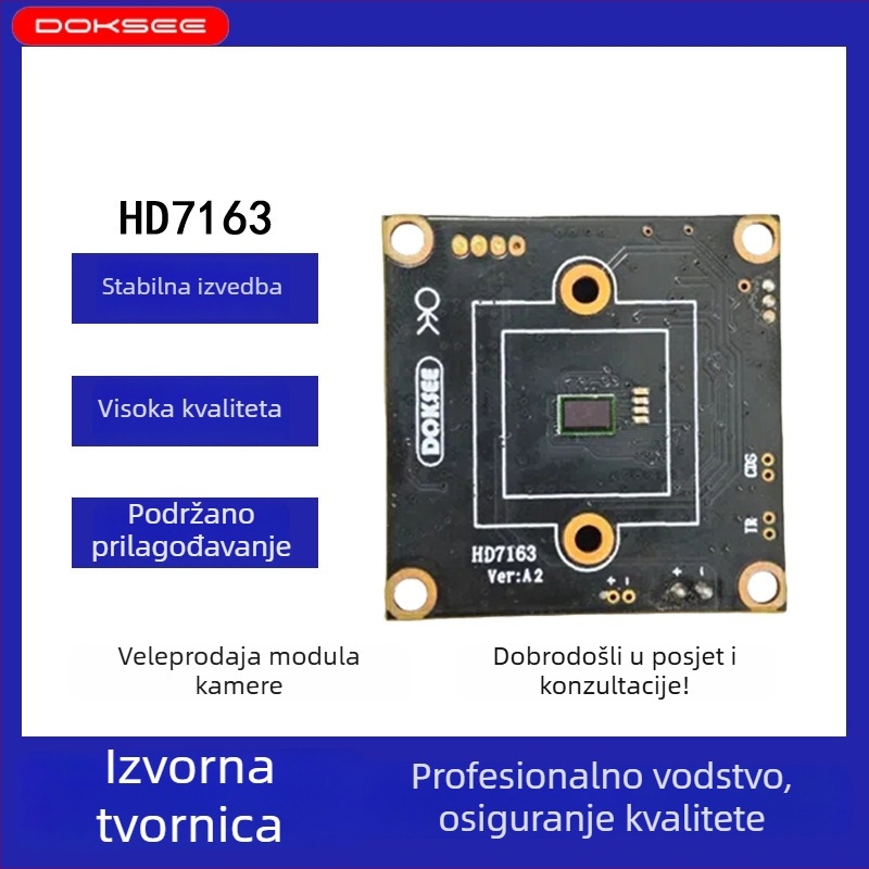 Auto kamera modul za stražnji pogled s HD slikom, noćni vid Starlight, AHD, 1280x720, 30fps, 360° podesivi, 12V, veličina modula 32x32 mm