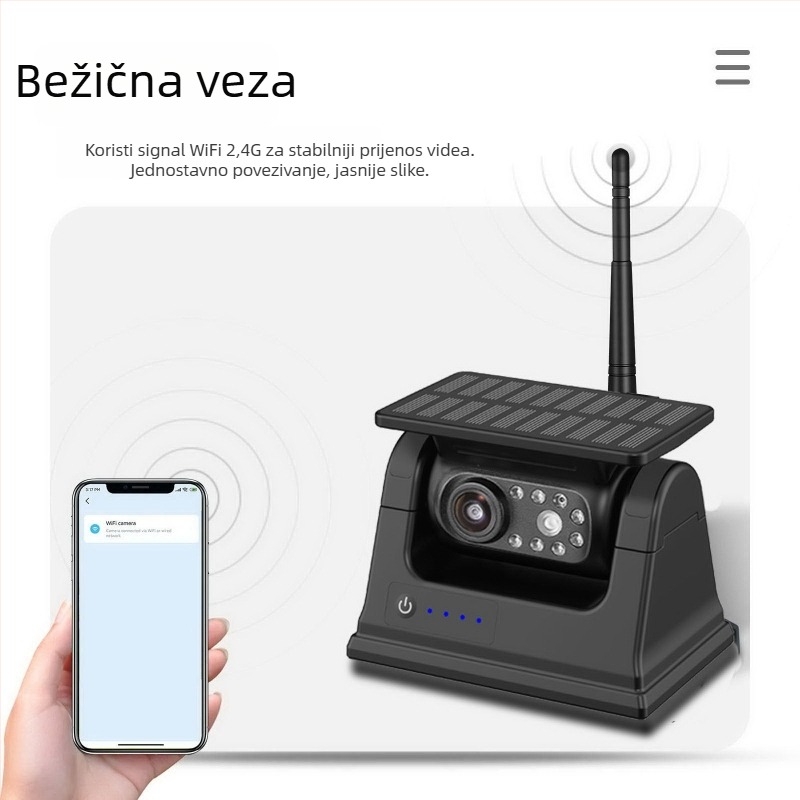 Kamere za kamione WIFI20H, 1080P AHD, napajanje 12V, 90° podesivi kut, plastično kućište