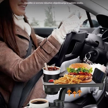 Podlaktna ploča za auto, mala pločica za prednja i zadnja sjedala, stol za jelo, držač za telefon, model Qy62