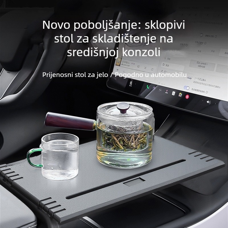 Sklopivi stol u automobilu, kompatibilan s Tesla Ideal New Energy, Model i7-1260p, mogućnost tiskanja logotipa, prilagodba