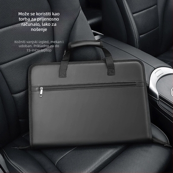 Tablica za volan automobila s držačem za prijenosno računalo i tablet; Višenamjenska, sklopiva; Ugradnja na zid; Materijal: Drugo; Univerzalna kompatibilnost