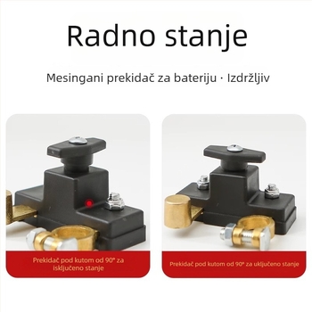 Isključivač prekidača baterije automobila, glavni prekidač napajanja, opća kompatibilnost vozila