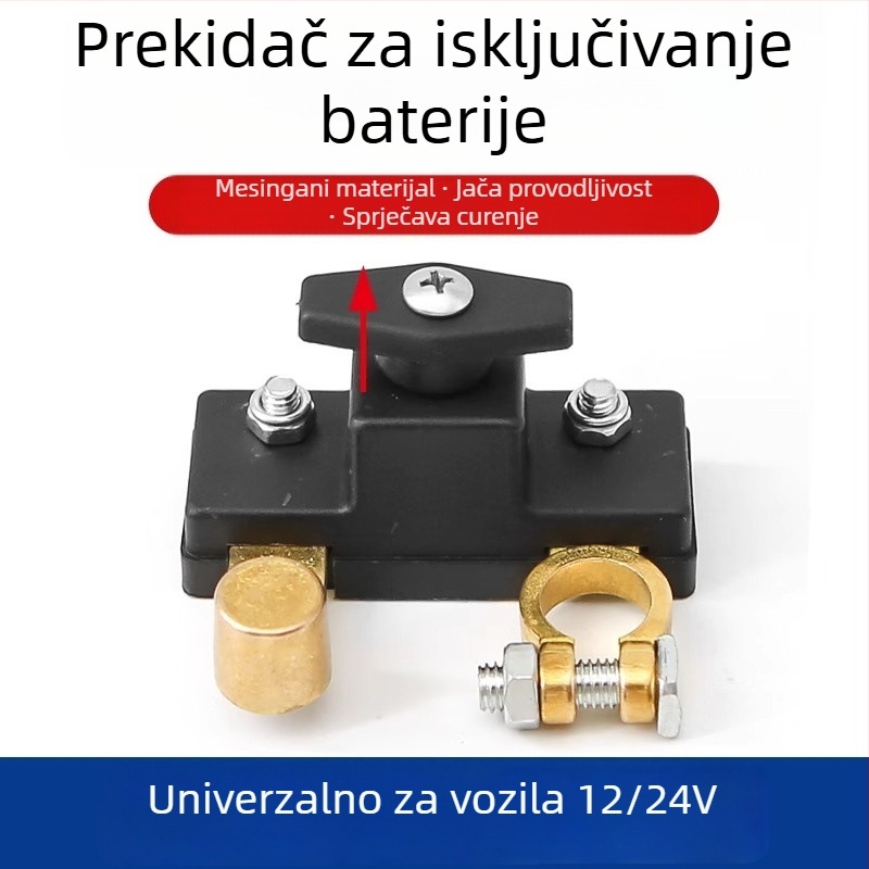 Isključivač prekidača baterije automobila, glavni prekidač napajanja, opća kompatibilnost vozila