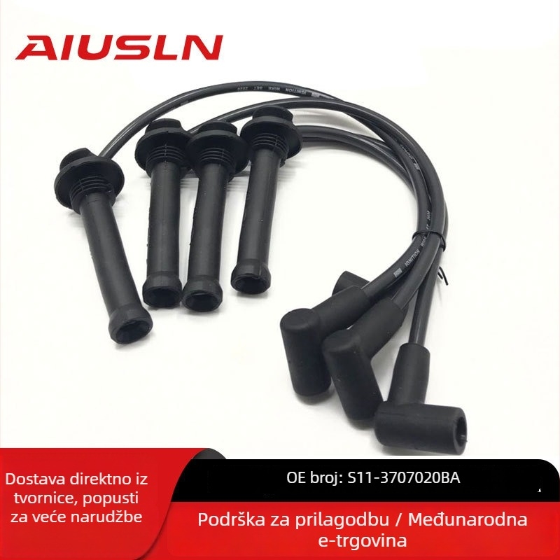 S11-3707020BA Visokonaponski kabel za paljenje za Chery QQ 472 Siemens sustav — Autorizirane privatne marke