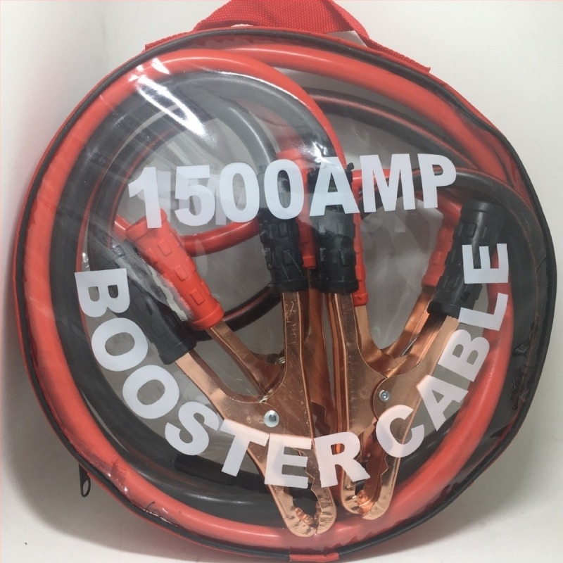 Kabel za pokretanje automobilske baterije, bakrena vodila, 1500A, dragon clamp