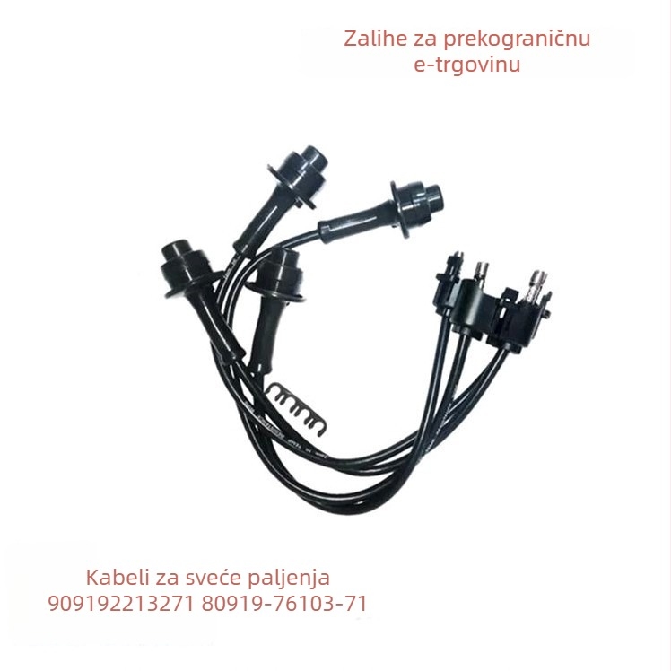 Wandeli kabl zapaljenja za Toyota viličar motor 4Y 5FG20, model 80919-76102-71, prilagodba dostupna
