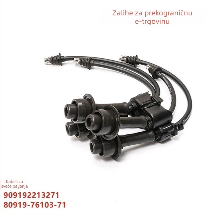 Wandeli kabl zapaljenja za Toyota viličar motor 4Y 5FG20, model 80919-76102-71, prilagodba dostupna