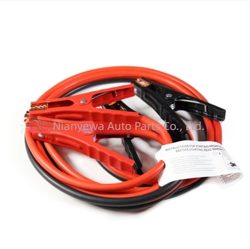 JS-02 Auto kablovi za pokretanje s kliještima za bateriju i booster kablovima, opće namjene, kompatibilni s hibridnim modelima, prilagodljivo procesiranje