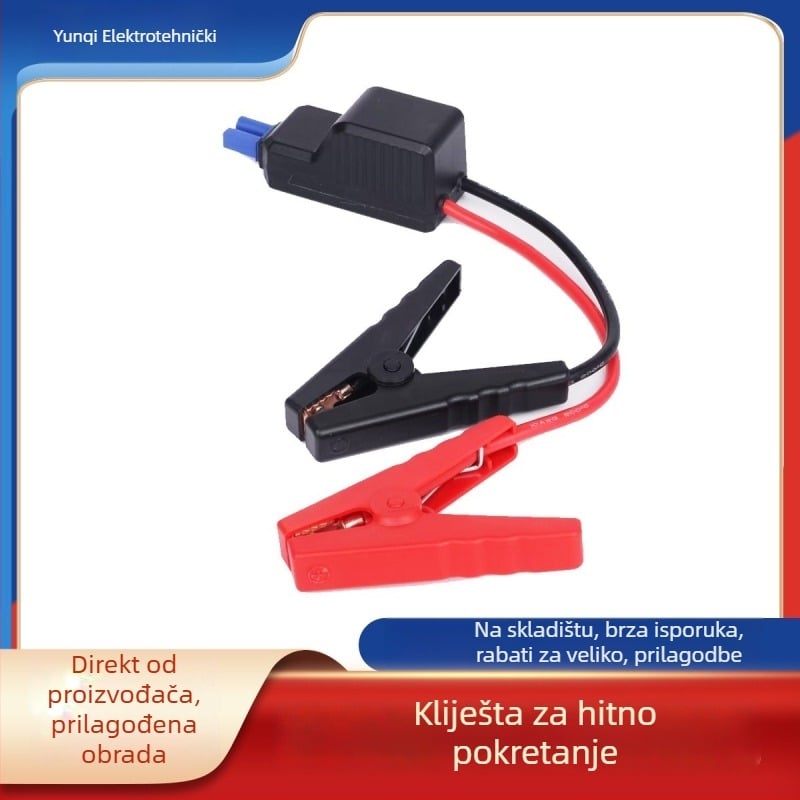 Automobilske kliješti za hitno pokretanje baterije 600A – pametni kliješti, krokodilske kliješti, zaštita od kratkog spoja